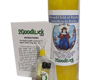 Child of Atocha Dressed Candle Kit - Niño De Atocha