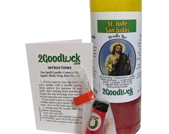 St. Jude Dressed Candle Kit - San Judas