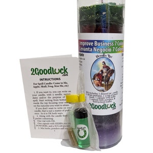 Better Bussiness 7 Colors Dressed Candle Kit - Levanta Negocio 7 Colores