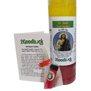 St. Jude Dressed Candle Kit - San Jewels