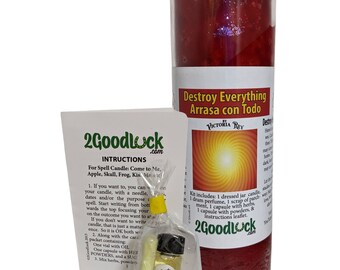 Destroy Everything Dressed Candle Kit - Arrasa Con Todo