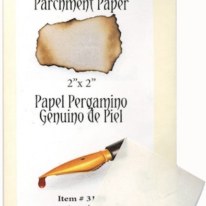本羊皮パーチメント紙 / Pergamino Genuino de Piel