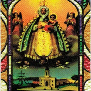 Cartão de Oração Bilíngue Nossa Senhora de Regla / Estampa de la Virgen de Regla