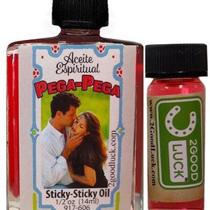 Sticky - Sticky Spiritual Oil with 1 dram parfumset / Aceite Espiritual Pega Pega