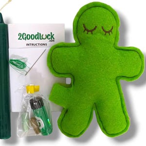 Fast Money - Casino Green Poppet / Voodoo Doll Kit