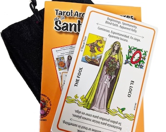 Nuevo Tarot Arcanos Mayores con la Santísima Muerte