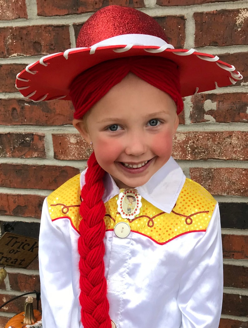 Jessie Playful Yarn Hair Inspired by Toy Story Etsy