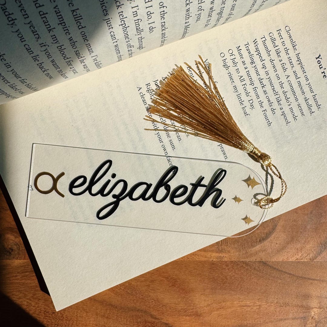 Scientology Bookmark Personalized Zodiac Bookmark • Book Lover Gift • Reading Accessory - Etsy