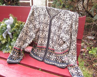 Fair Isle Awhile in Cotton Jacket of Note