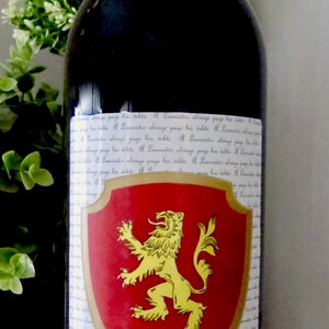 Game of Thrones Wine Labels - Digital File- Wedding Table Centrepiece ...