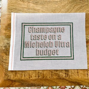 Champagne Taste