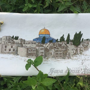Qubbat as Shakrah / Dome of the Rock Instant Download PDF Cross Stitch Charts