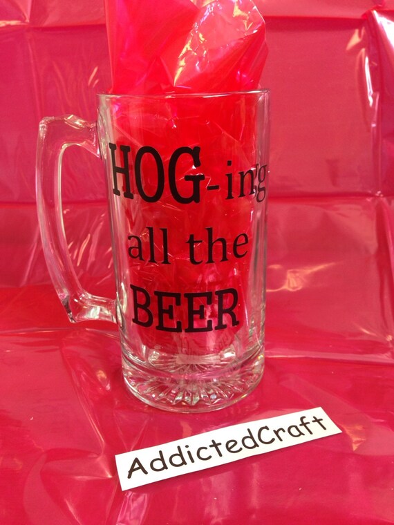 Items similar to Arkansas Razorback Beer Mug! on Etsy