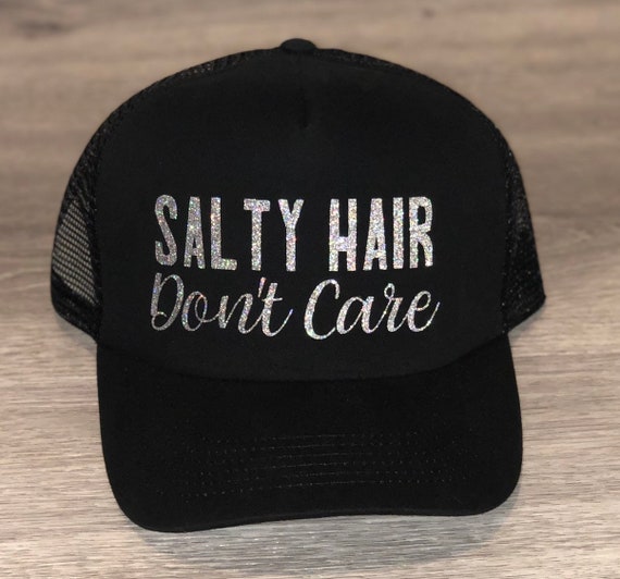 Salty Hair Dont Care Hat Beach Hats 