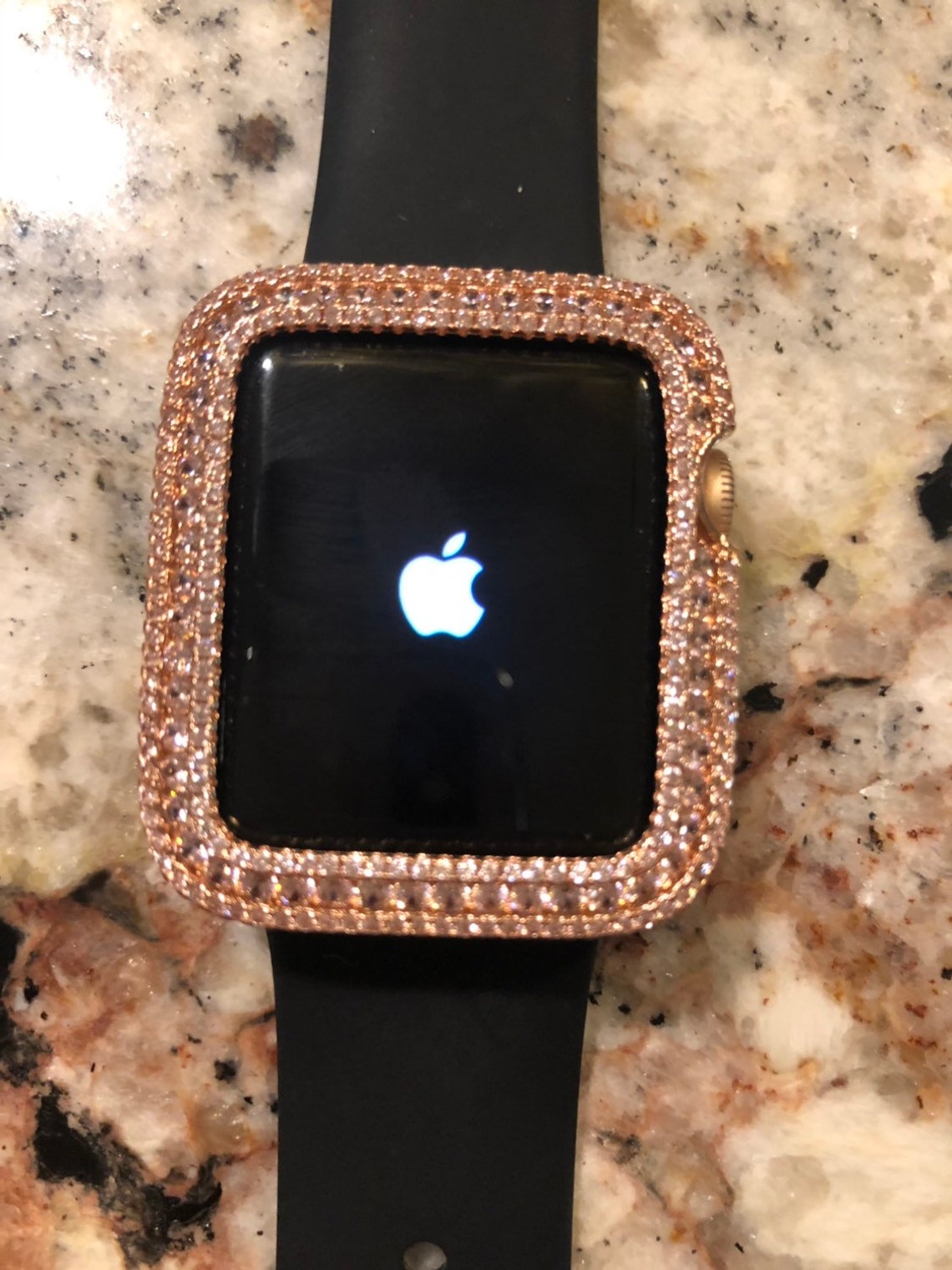 Bling Rose Gold 38mm Apple Watch Case 42mm Apple Watch Case Etsy