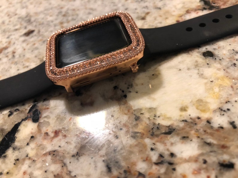 Bling Rose Gold 38mm Apple Watch Case 42mm Apple Watch Case Etsy