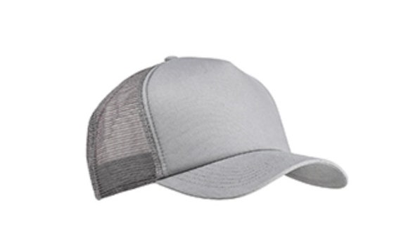 Neon Snapback Trucker Hat Customized Girl Huffing at The Turkey Trot