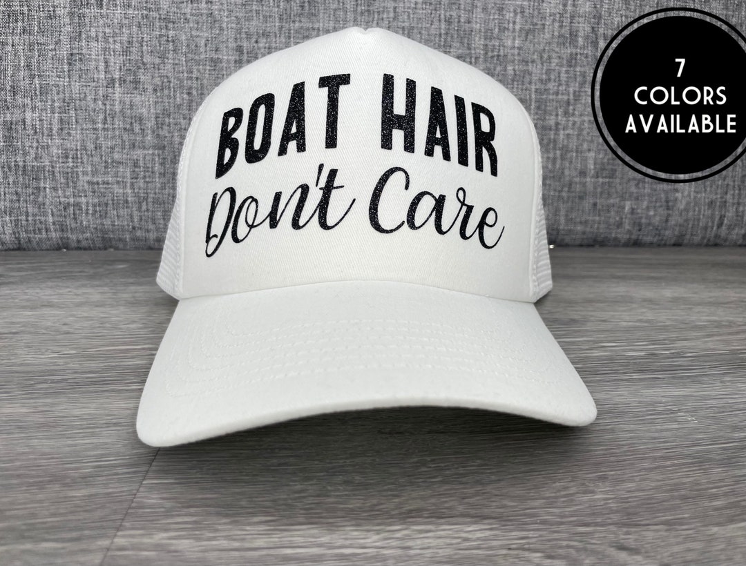 Boat Hair Dont Care Hat Etsy