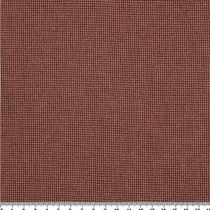 Yarn-Dyed Fabric - Byhands 100% Cotton Euro Style Checkered Pattern, Deep Red (EY20042-I)