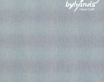 Yarn-Dyed Fabric - Byhands 100% Cotton Yarn Dyed Fabric, Soft Gradation, Dusk Blue (EY20097-B)