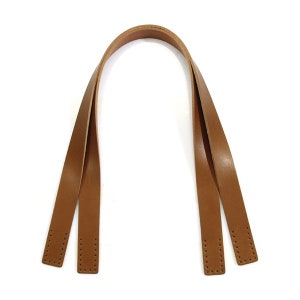 24 byhands 100% Genuine Leather Shoulder Bag Straps, Tan 40-4125 image 1