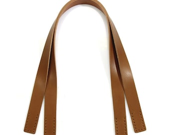 Tracolle per borsa a tracolla in vera pelle al 100% da 24 pollici, marrone chiaro (40-4125)