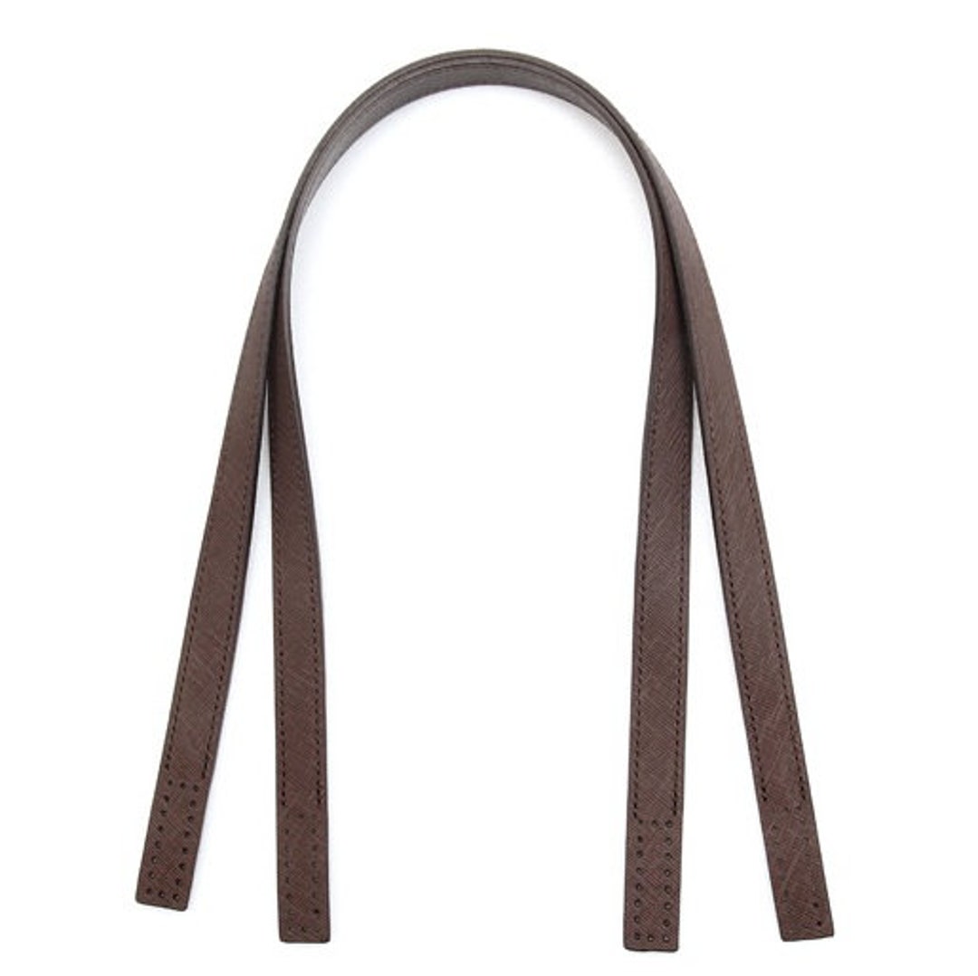 24.9 byhands Genuine Leather Braid Style Shoulder Bag Strap/Purse Handles, Tan (40-6301)