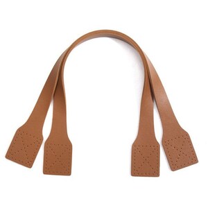 21.2 byhands PU Leather Simple Tote Bag Handles PU24-5402 Tan