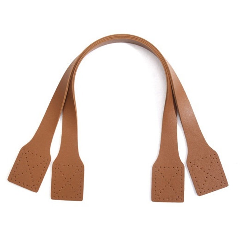 21.2 byhands PU Leather Simple Tote Bag Handles PU24-5402 Tan