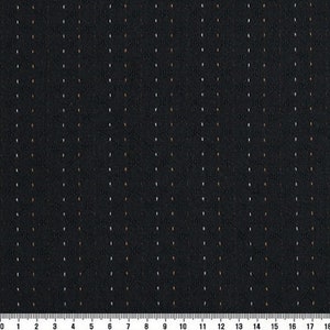 Yarn-Dyed Fabric - Byhands 100% Cotton, Line Stitch Pattern, Indigo Ink (EY20089-H)