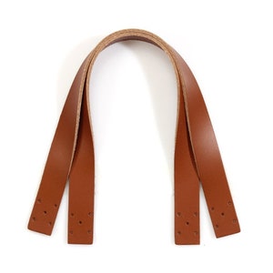 14.5 ”byhands Griffe aus echtem Leder, Tragetasche Tragetasche, Hellbraun (24-3702)