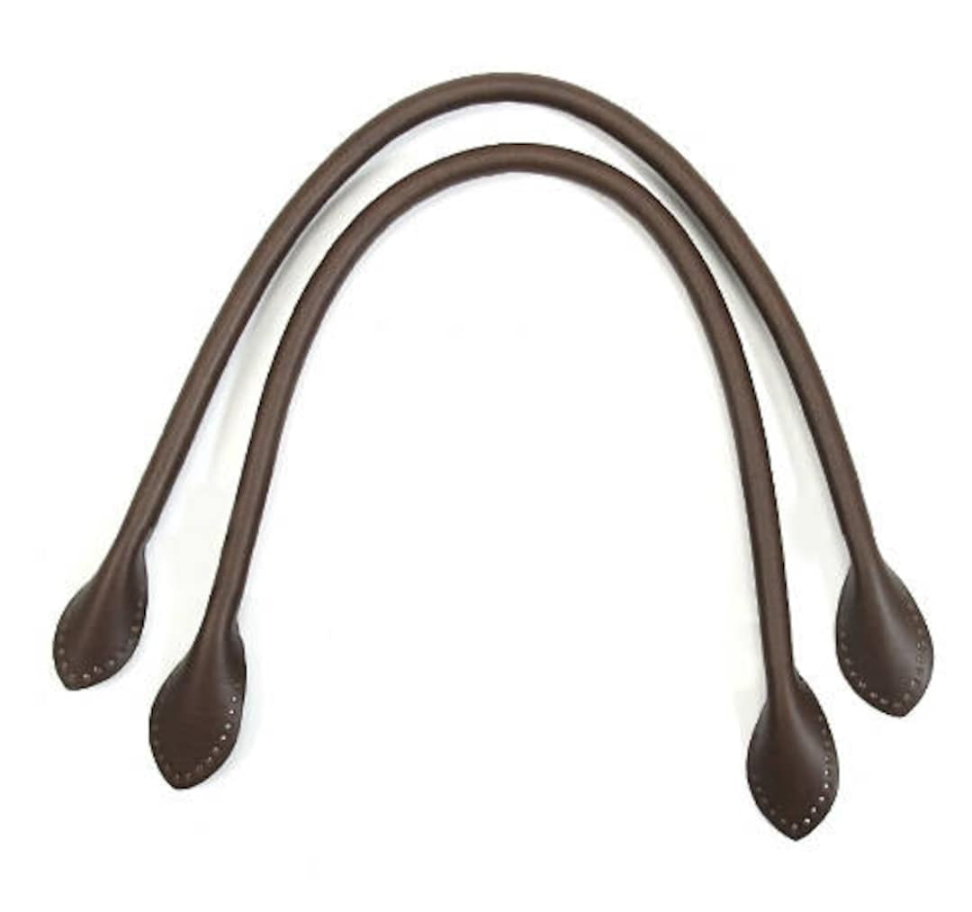 30.5 byhands Genuine Leather Metal Chain Shoulder Bag Strap, Ivory  (40-8301)