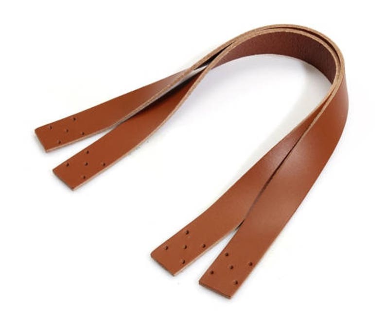 14.5 byhands 100% Genuine Leather Purse Handles/Tote Bag Straps 24-3702 image 9