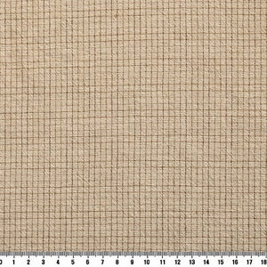 Yarn-Dyed Fabric - Byhands 100% Cotton, Trend Mini-Checkered Pattern, Beige (EY20081-M)