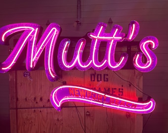 Neon, Neon Signs, real neon, Custom signs, Custom Neon, neon art sign, Business sign, Music City Sign, Neon vintage style signs