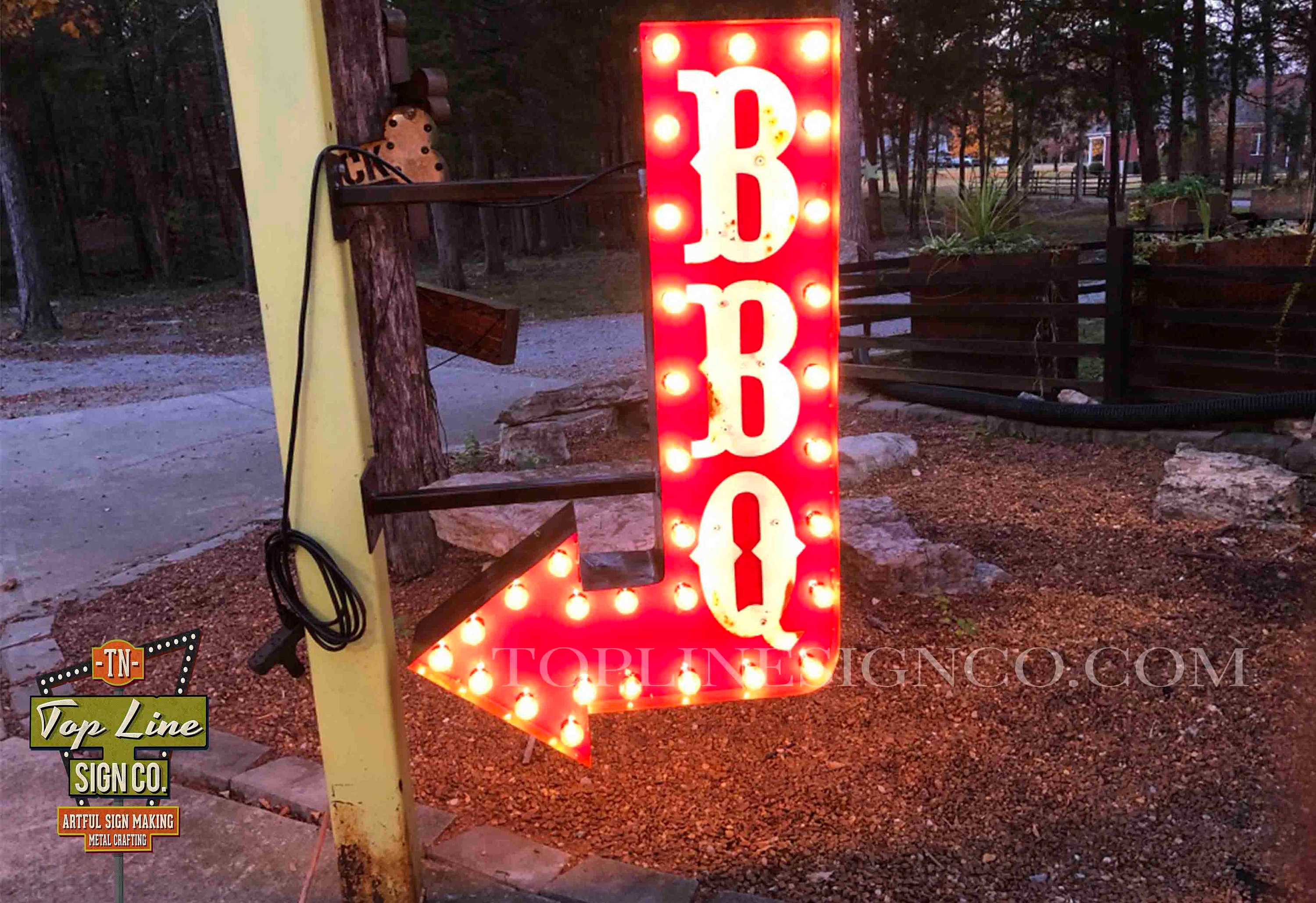 Custom Signs Neon Signs neon Custom BBQ Vintage Marquee Etsy