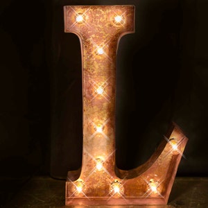 Old Book Font Marquee letter, Marquee sign, Metal MARQUEE SIGN, Marquee Light, Marquee Letter: Vintage Marquee Letter, Old Book Font