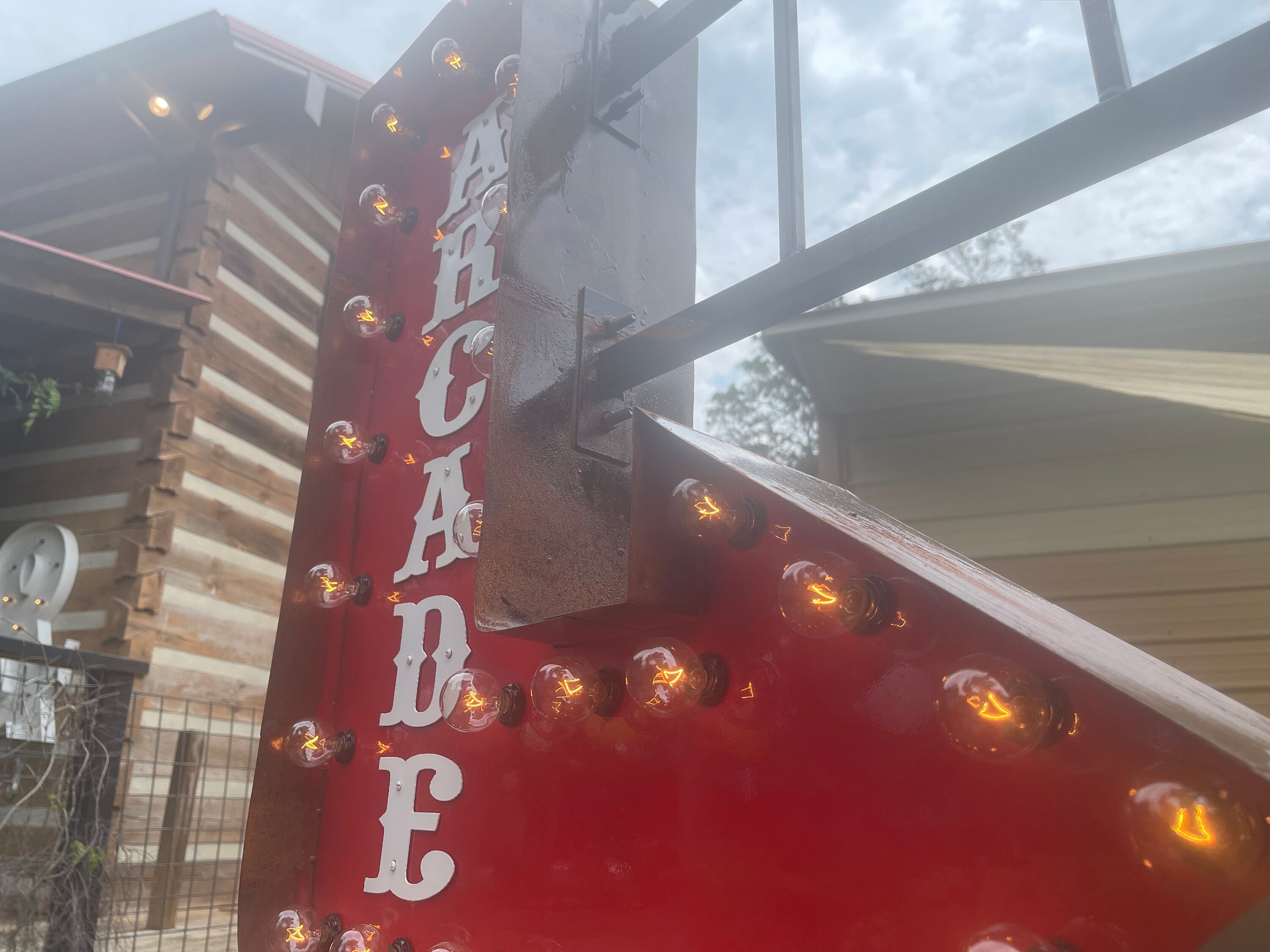 Double Sided ARCADE Arrow, Custom Signs, Neon Signs, Neon, Arrow ...