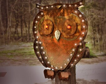 Lighted Owl Marquee Sign, Marquee signs, Marquee Letters,  Logo Sign, marquee light, Lighted Marquee SIGN, Marquee Signs, Logo Marquee Signs