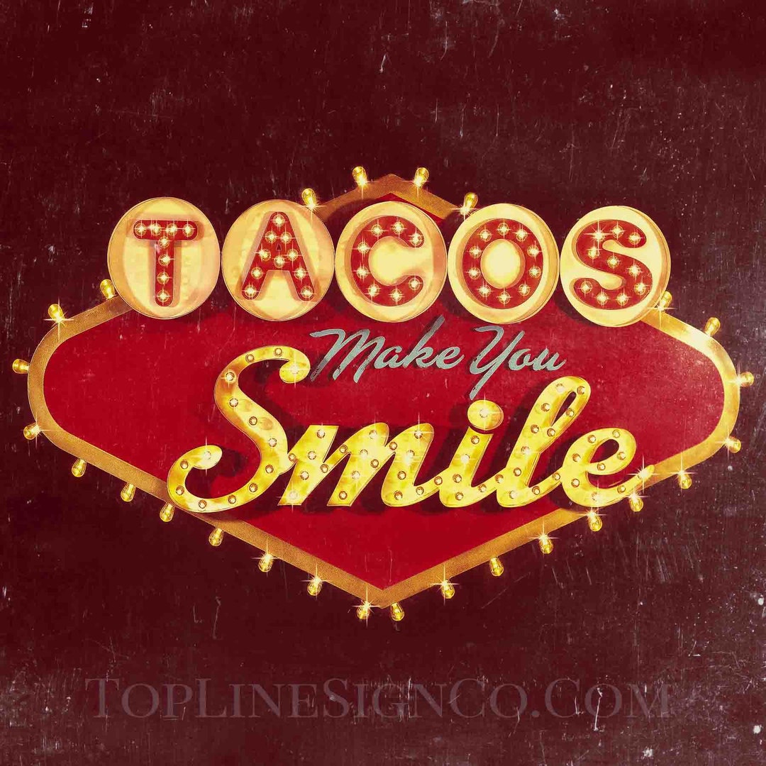 Custom Signs Las Vegas Sign Restaurant Signs Custom Marquee Etsy