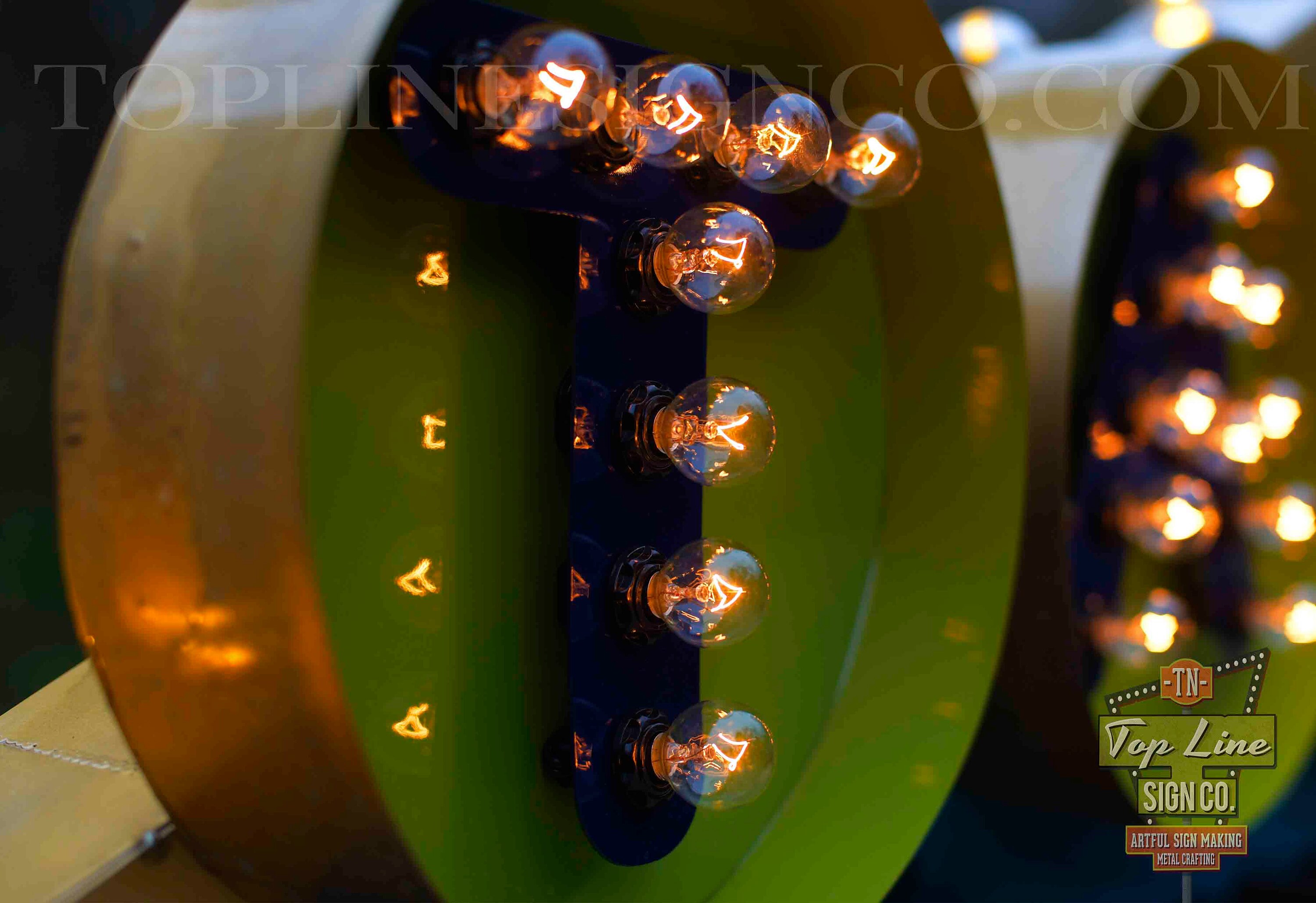 Custom Signs Las Vegas Sign Restaurant Signs Custom Marquee Etsy