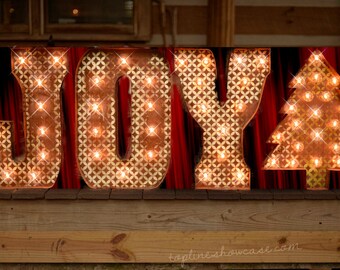 Neon Signs, Holiday Marquee Package, Marquee letter, marquee light, carnival letter, Lighted MARQUEE SIGN, Marquee Letter