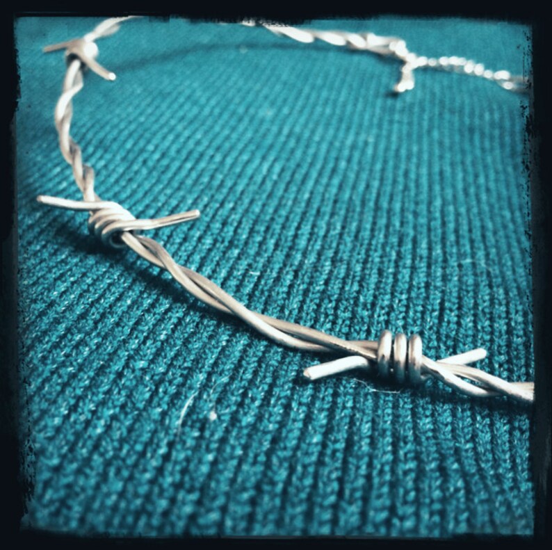 Barbed Wire Choker Customize Etsy