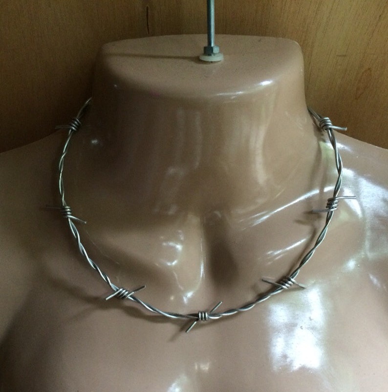 Barbed Wire Choker Customize Etsy