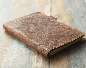 Personalized Leather Refillable Notebook – Gift for Men Women, Journal for  School, Business Office, Writing Diary