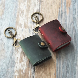 Mini Photo Album Keychain, Personalized Gift, Gift for Him, Birthday Gift, Boyfriend Christmas Gift