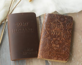 To My Husband/Wife Vow Books, Wedding Vow Books Set
