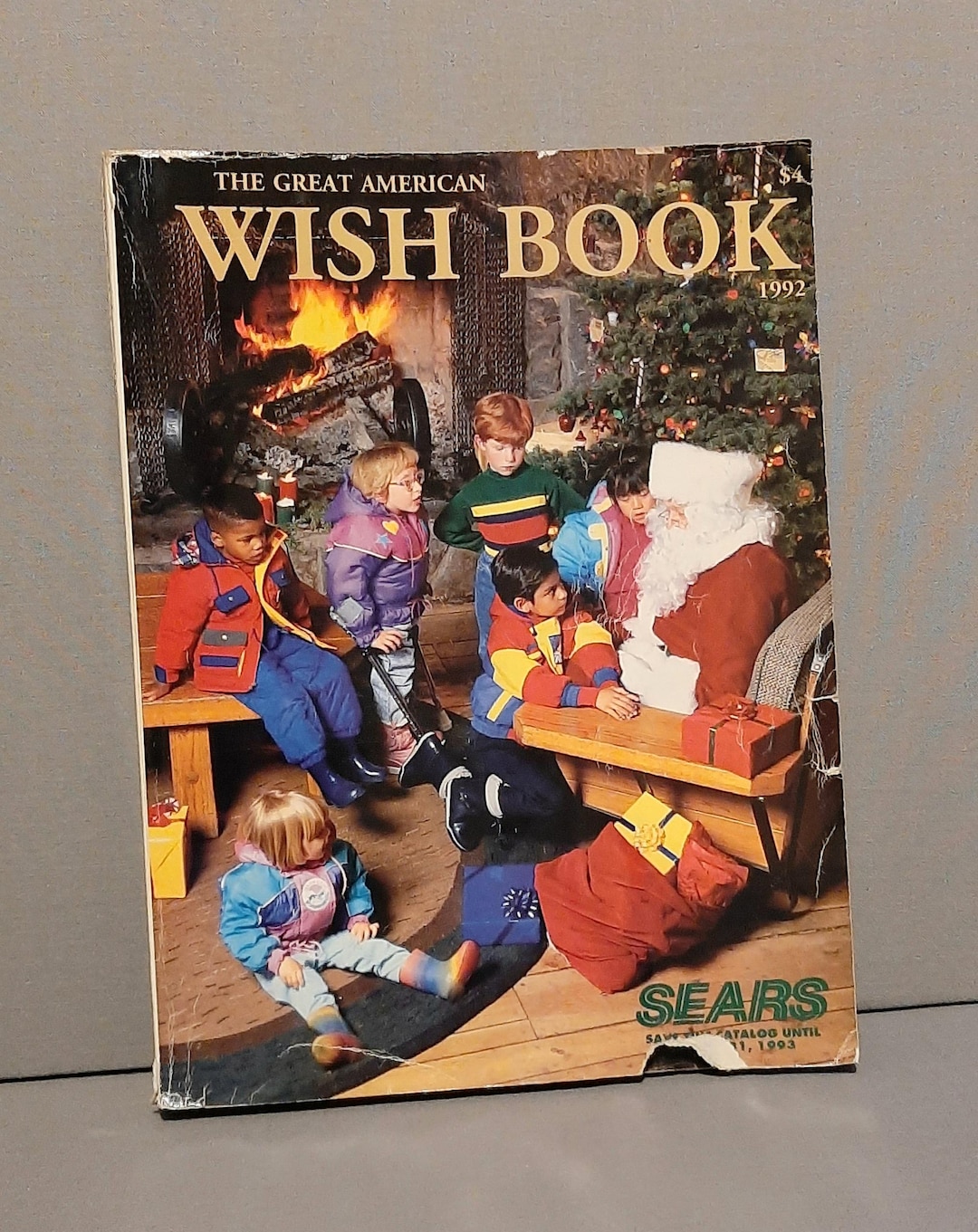 Vintage 1990s 1992 Sears Christmas Wish Book Catalog Marine Corps