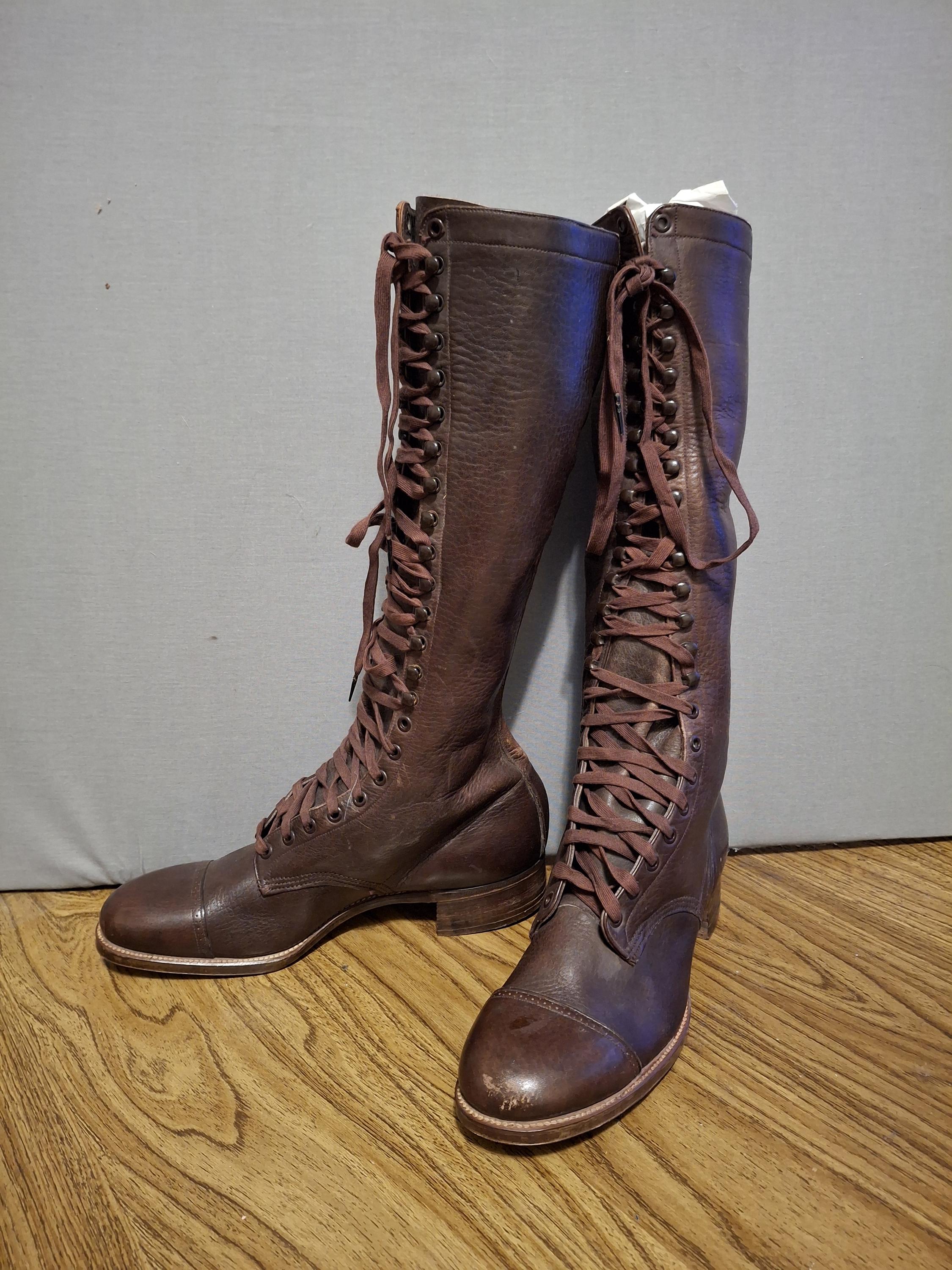 Salomon Mens Brown Contagrip Ankle Knee High Lace Up Hiking Boots US Size 7.5 QUEST 5 GORE TEX Brown | Salomon main image 3