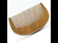 Organic Green Sandalwood Beard Comb UB's Beard Basics Travel Size Pocket Comb Antistatic Massaging Therapeutic Aromatic Sturdy Durable Comb